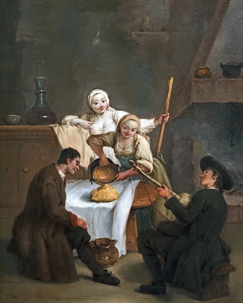 La Polenta - Ca' Rezzonico, Museo del Settecento veneziano, Venezia